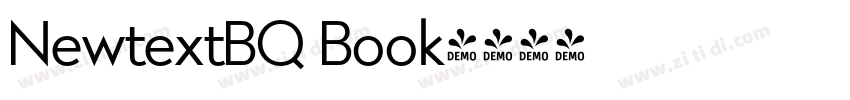 NewtextBQ Book字体转换